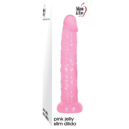 Adam & Eve Pink Jelly Slim Anal Dildo - Model X3: Ultimate Pleasure for Him and Her
