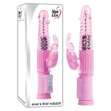 Adam & Eve Eve's First Rabbit Vibrating Clitoral Stimulator - Model ER-8 | Women's Pleasure Toy - Intense Dual Stimulation - Rose Gold