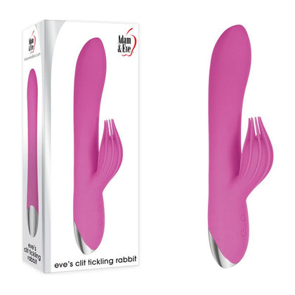 Adam & Eve Clit Tickling Rabbit - Dual Stimulation Vibrator Model R9X-PT2 - Women's Clitoral and G-Spot Pleasure - Blue