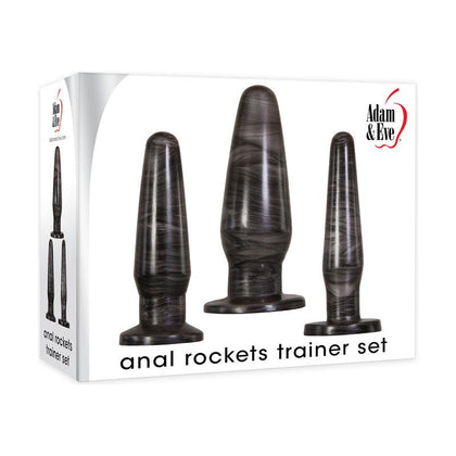 Introducing the Sensual Pleasures Anal Rockets Trainer Set - Model XR-3000: A Galactic Journey of Pleasure for All Genders! - Adult Naughty Store