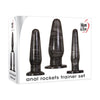 Introducing the Sensual Pleasures Anal Rockets Trainer Set - Model XR-3000: A Galactic Journey of Pleasure for All Genders! - Adult Naughty Store