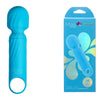 Maia Novelties Dolly-001 Blue Mini Wand USB Rechargeable Massage Toy - Unisex Full Body Pleasure - Adult Naughty Store