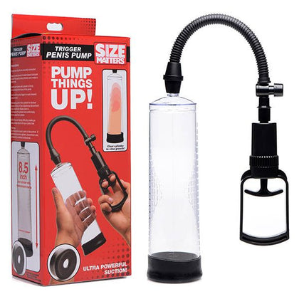 Size Matters Trigger Penis Pump - The Ultimate Male Enhancement Device for Explosive Growth and Sensational Pleasure - Adult Naughty Store