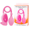 Introducing the PleasureVibe Pink Vibrating Pussy Pump - Model PV-7X, for Women, Intense Pleasure and Sensation, in a Captivating Pink Hue