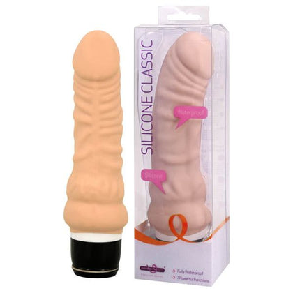 Silicone Classic - Powerful 7-Function Waterproof Vibrator for Women - Model SC-2001 - Intense Pleasure in Sensual Pink