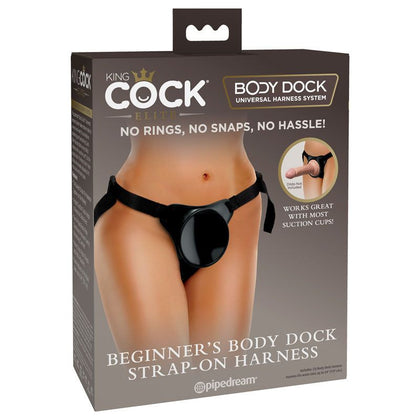 King Cock Elite Beginner's Body Dock Strap-On Harness - The Ultimate Pleasure Solution for Strap-On Enthusiasts - Adult Naughty Store