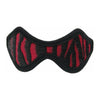 B-BLI13 Furry Animal Print Blindfold - Unisex Sensory Delight - Red Zebra/Purple Zebra - Adult Naughty Store