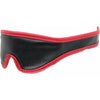 Introducing the B-BLI18 Faux Leather Heavily Padded Blindfold - 2 Colours: Black and Black/Red - Adult Naughty Store