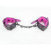 Bijoux Indiscrets B-HAN23 Black Padded Wrist Restraints Unisex Sex Toy - Model B-HAN23 - Wrist - Black & Hot Pink - Adult Naughty Store