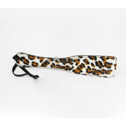 Introducing the B-PAD13 Animal Print Faux Fur Paddle - A Sensational Pleasure Toy for All Genders - Available in 3 Captivating Colors!