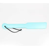 Introducing the B-PAD22BLU Bright Turquoise Faux Leather BDSM Paddle - Unleash Pleasure and Power! - Adult Naughty Store