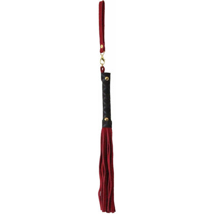 Banging Wearables B-WHI05 Faux Suede Leather Mini Flogger | Unisex | BDSM Impact Play | Available in 4 Colours