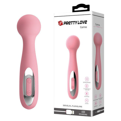 Cornelius Rechargeable Wand Vibrator - 12 Speeds - Soft Pink - Powerful Pleasure for All Genders and Intimate Areas - Adult Naughty Store