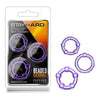 Blush Novelties Stay Hard Beaded Cock Rings - Ultimate Pleasure Enhancer for Men - Model X3 - Intensify Erections, Delay Ejaculation, and Experience Sensational Stimulation - Black - Adult Naughty Store