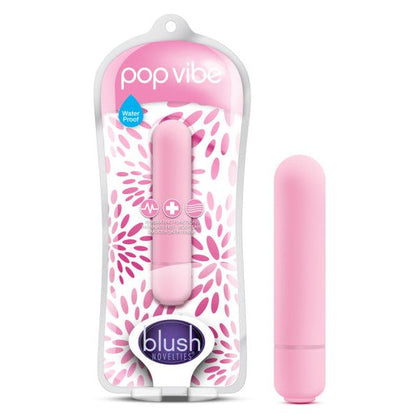 Blush Novelties Pop Vibe - 10 Function Lipstick Vibrator PV-001 - Women's Clitoral Stimulation - Deep Purple - Adult Naughty Store