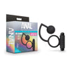 Introducing the Anal Adventures Platinum Anal Ball & Vibrating C-Ring: A Sensational Pleasure Duo for All Genders, Delivering Unparalleled Anal Bliss in Sultry Black - Adult Naughty Store