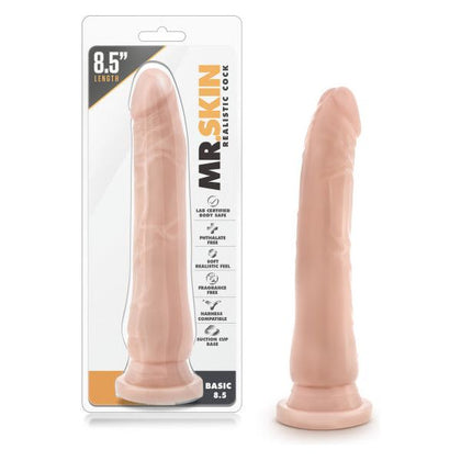 Dr. Skin Realistic Cock - Basic 8.5: Lifelike Dildo for Unparalleled Pleasure - Model 8.5, Male, Insertable, Skin-Toned