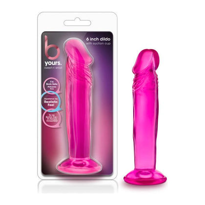 B Yours Sweet n Small 6'' Dildo - The Sensational Pleasure Companion for Intense Stimulation and Unforgettable Moments of Bliss