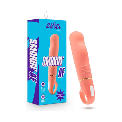Aria Smokin' AF - Powerful Waterproof G-Spot Vibrator in Pink