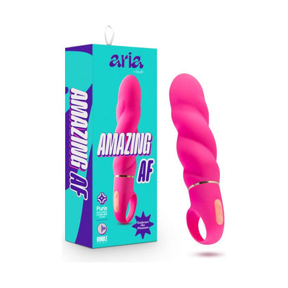 Aria Amazing AF: The Ultimate Pleasure Experience - Powerful Vibrating Massager for Her, Pink - Adult Naughty Store