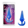 B Yours Large Anal Plug - Sensual Pleasure for All Genders - Model X23 - Exquisite Midnight Black - Adult Naughty Store