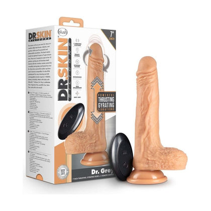 Dr. Skin Silicone Dr. Grey - Flesh: The Ultimate Pleasure Companion for Intense Satisfaction - Adult Naughty Store