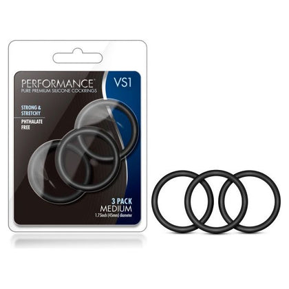 Performance VS1 Pure Premium Silicone Cockrings - Enhance Your Pleasure and Performance with the Versatile Male Enhancement Rings - Adult Naughty Store