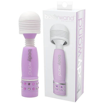 Bodywand Mini Vibrating Wand Massager - Model BW-1001 - Unisex - Clitoral and Body Pleasure - Midnight Black - Adult Naughty Store