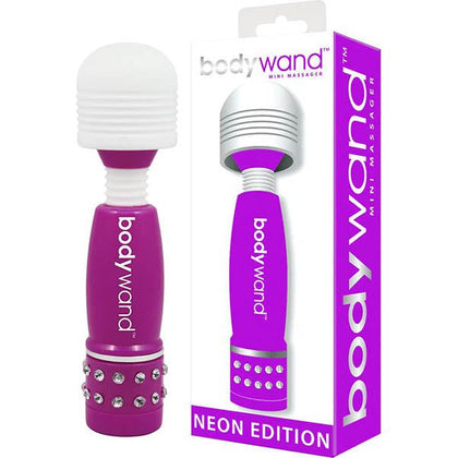 Bodywand Mini Massager Neon Edition - Powerful Clitoral Stimulator for Intense Pleasure - Vibrant Pink Color - Adult Naughty Store