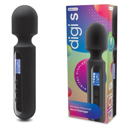 Introducing the Bodywand Digi S Silicone Wand Massager - Model S4: The Ultimate Portable Pleasure Powerhouse for All Genders - Experience Blissful Relaxation Anywhere, Anytime!