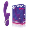 Introducing the Bodywand G-Play DSST-001 Dual Stimulator Squirt Trainer Purple USB Rechargeable Rabbit Vibrator for Women - G-Spot and Clitoral Stimulation - Adult Naughty Store