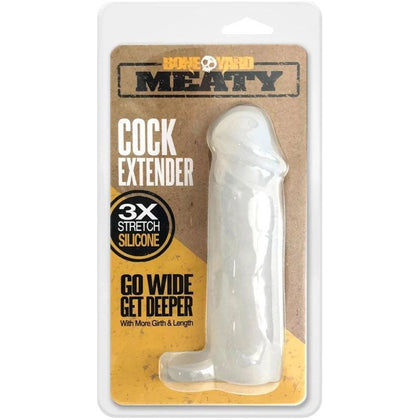 Boneyard Meaty Cock Extender - Clear