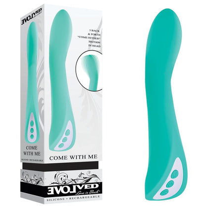 Evolved Dual-Motor Silicone Vibrator - COME WITH ME C-300 - Intense Pleasure for All Genders - G-Spot Stimulation - Midnight Black