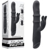 Evolved RINGMASTER Black USB Rechargeable Rabbit Vibrator - Model XR-23.1 - For Women - Dual Stimulation - Intense Pleasure - Black - Adult Naughty Store