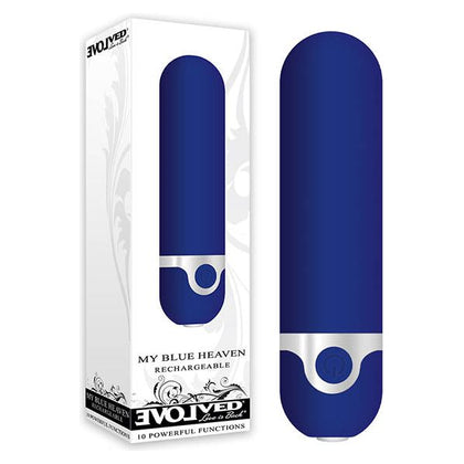 Introducing the Evolved Blue Heaven EHB-10 Vibrating Bullet - Unleash Your Pleasure Potential!