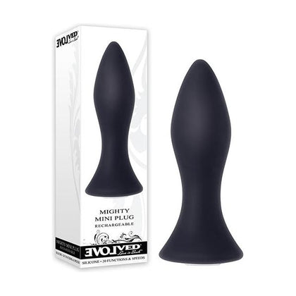Introducing the Sensual Pleasure Mighty Mini Plug - Model MM-2021: A Sultry Delight for Unforgettable Anal Stimulation in Sensational Pink