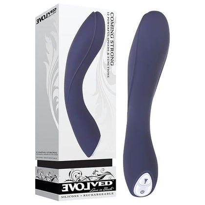 Evolved Intense Pleasure Vibrator - TurboBoost X1 - Unleash Your Desires - For Women - Dual Stimulation - Midnight Blue - Adult Naughty Store