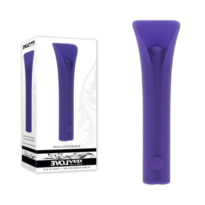 Ladies and gentlemen, we present to you: The Lovehoney Evolved Silicone USB Rechargeable Bullet Vibrator Model 11.9 for Women, Delivering All-Encompassing Pleasure in Stunning Purple