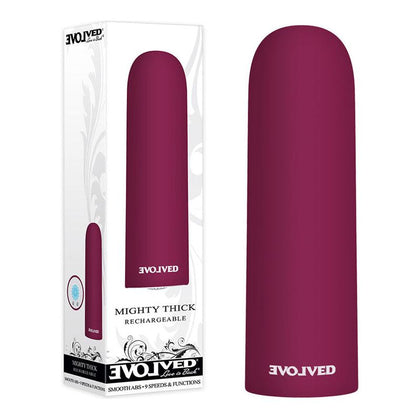 Evolved Mighty Thick Vibrating Bullet - Model X2: The Ultimate Pleasure Powerhouse for All Genders, Intense Stimulation, and Deep Blue Satisfaction