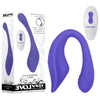 Evolved Anywhere Vibe - Dual End Flexible Poseable Vibrator, Model EV-500, Unisex, for Intense Internal and External Pleasure, Blue - Adult Naughty Store