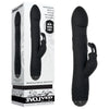 Evolved Bodacious Bunny Dual Stim Vibrator - Model BB-10 - Women's G-Spot and Clitoral Pleasure - Black - Adult Naughty Store