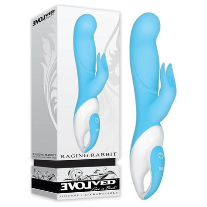 Evolved Raging Rabbit Holster-Style G-Spot Vibrator - Model XR-5000 - Women's Pleasure - Blue - Adult Naughty Store