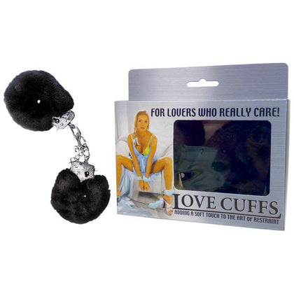 Introducing the Sensual Pleasure Deluxe Love Cuffs - Model LCK-2021: Ultimate Bondage Experience for Couples - Adult Naughty Store