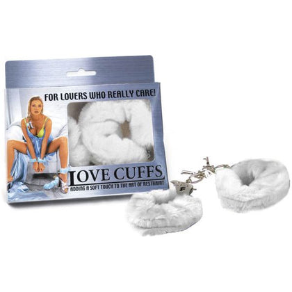 Introducing the Sensual Pleasure Love Cuffs - Model LC-5000 for Couples, Enhanced Pleasure, Black - Adult Naughty Store