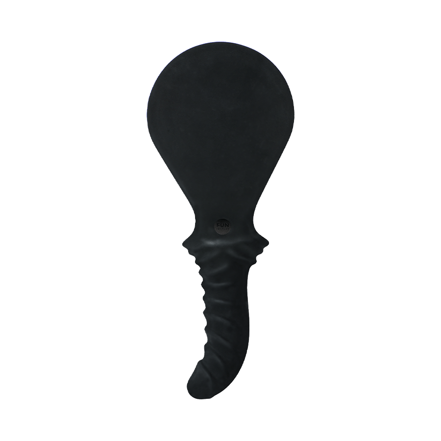 Fun Factory Buck Dich Anal Paddle - Powerful Impact Paddle and Stimulating Dildo for Unforgettable Pleasure - Model BD-69 - Designed for All Genders - Perfect for Anal Play - Sensual Black