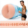 Enhance Your Intimacy with Fleshjack Boys Levi Karter Explosive Anal Masturbator 810476012328 for Men - FleshTone Levi Karter Butt Pleasure in Pearlescent Blue - Adult Naughty Store