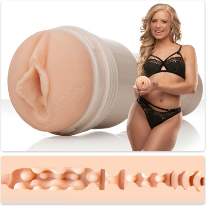 Fleshlight Girls Anikka Albrite Goddess Masturbator - Model 810476014445 for Women - Vaginal Pleasure in FleshTone