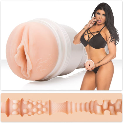 Experience peak pleasure with Fleshlight Girls Romi Rain Storm Male Masturbator - Model 810476014735 - designed for intense vaginal stimulation in FleshTone 🌪️