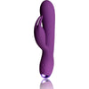 Introducing the Flutter Rabbit Purple Silicone Clitoral Stimulator by Velvet.precedented pleasure!