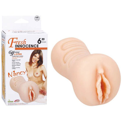 Fresh Innocence LoveClone RX Young Tight Vagina Masturbator - Nancy Model #FI-001 - Female Pleasure Toy - Realistic Lips - Smooth Opening - Hygienic & Easy to Clean - Pink